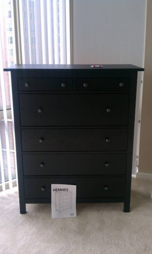 ikea hemnes 6 drawers dresser assembly service in Clinton MD