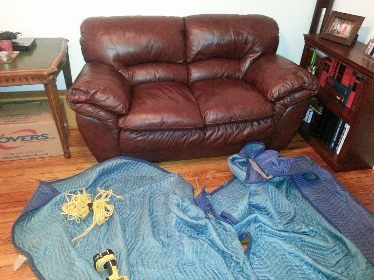 assembling a leather love seat by furnitureassemblyteam