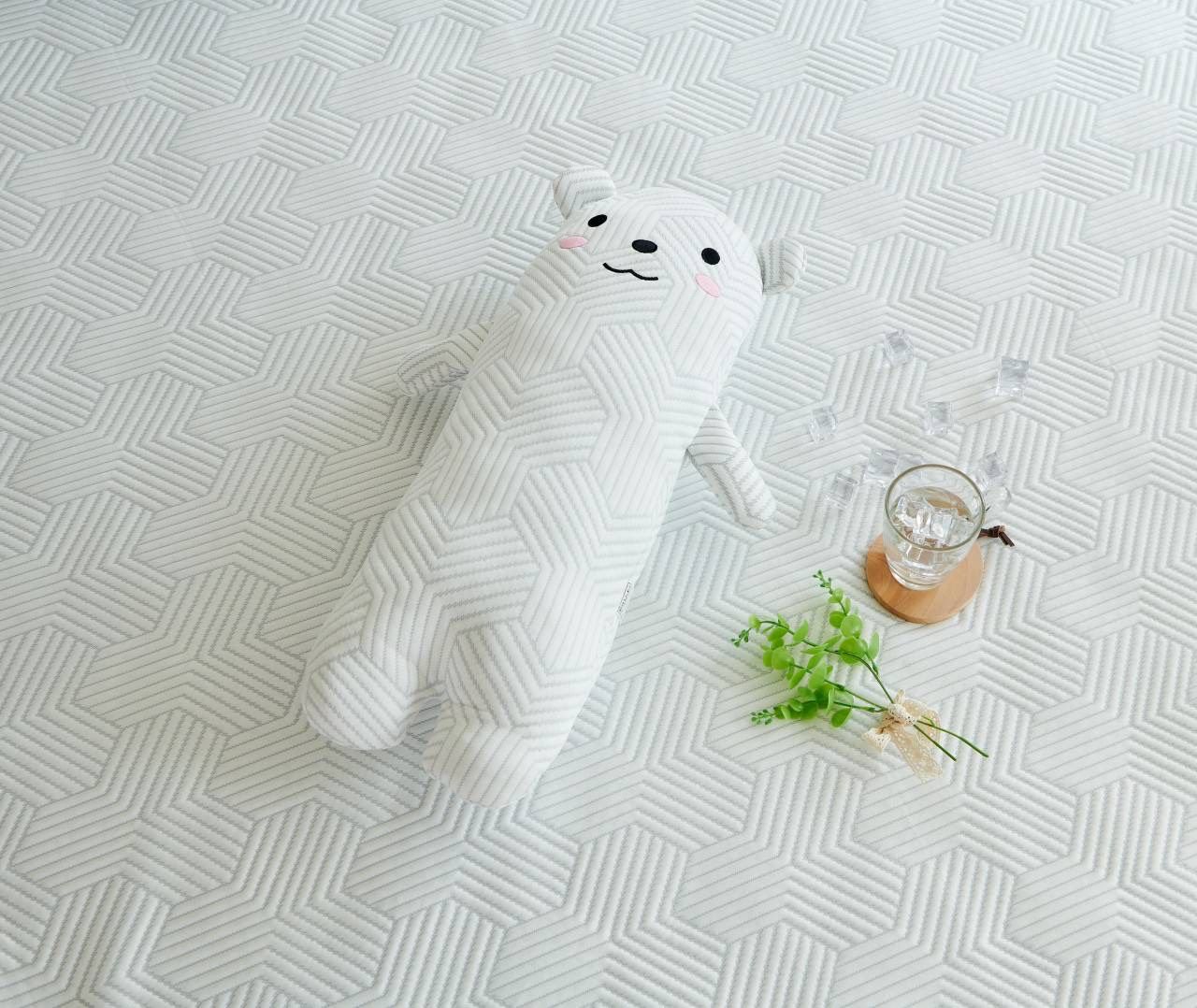 夏季涼感熊熊玩偶抱枕