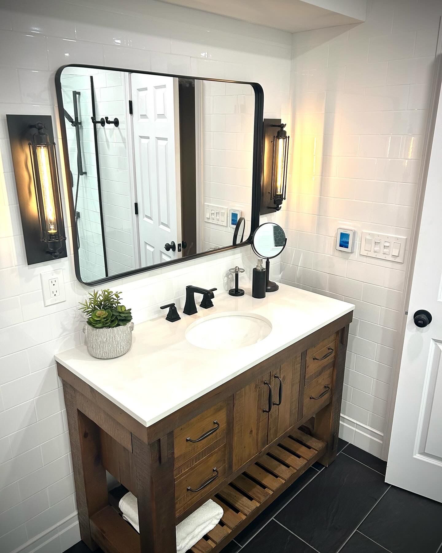 Poland Village, OH, Bath Remodel + Vanity & Fixtures Jefferson Smith