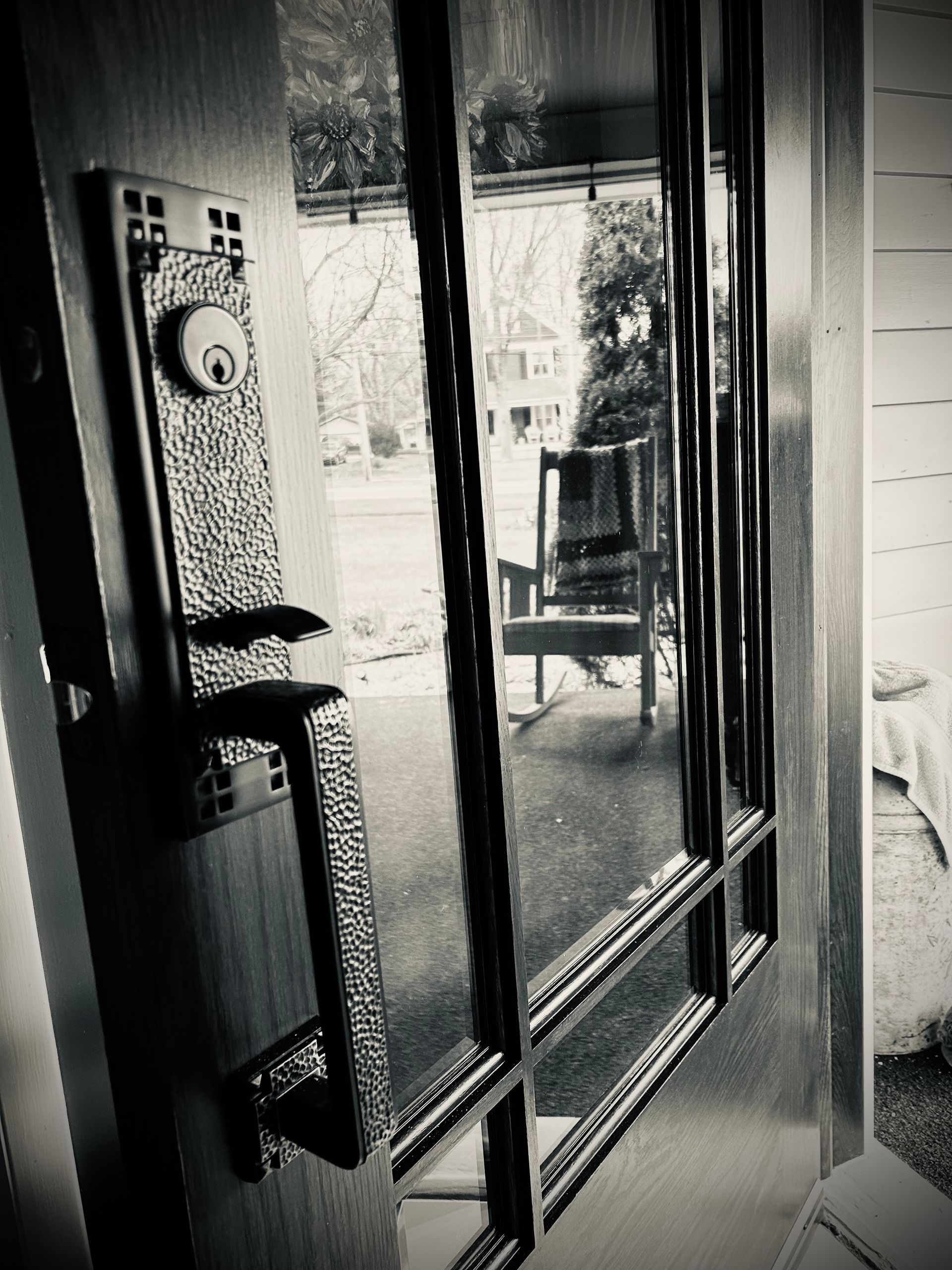 Poland Village, OH, Vintage Historical Door Installation