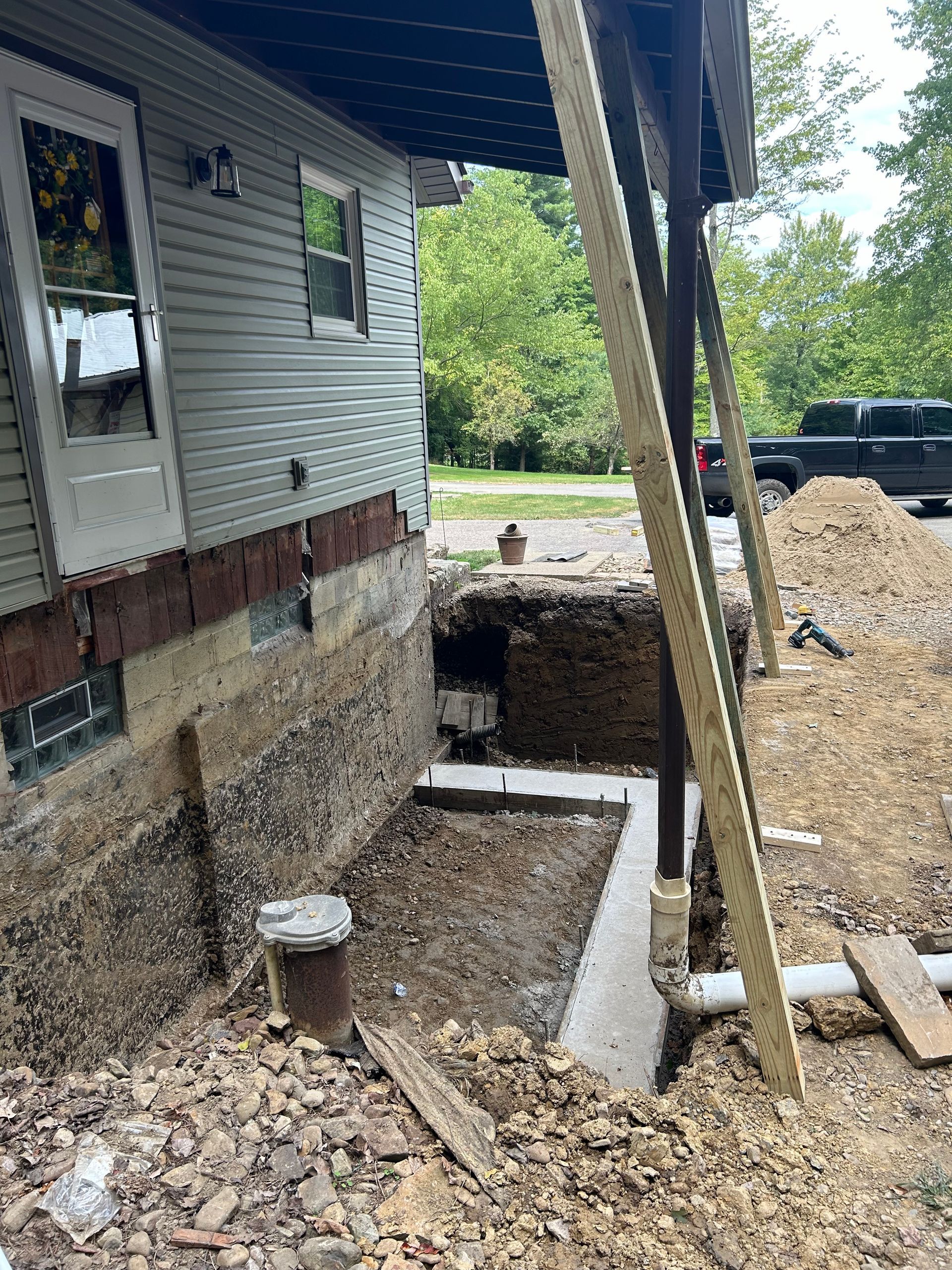 J.S. Boyd Contracting Springfield, OH Addiditon Foundation