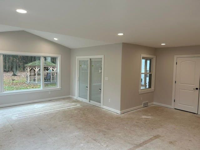 J.S, Boyd Contracting Home Addition Canfield, Ohio, family room