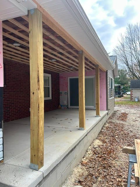 J.S, Boyd Contracting Home Addition Poland Ohio porch