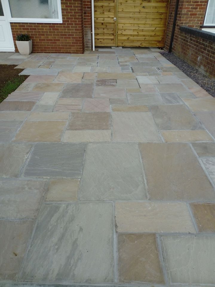 Elegant paving work