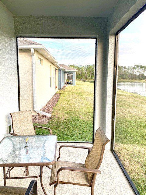 Lanai Aluminum Screen 1 — Volusia County — Edgewater Screen