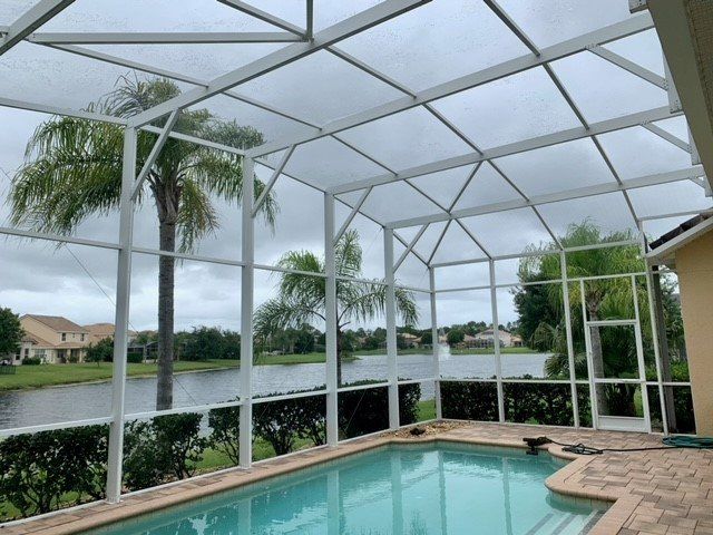 Pool Enclosure — Volusia County — Edgewater Screen