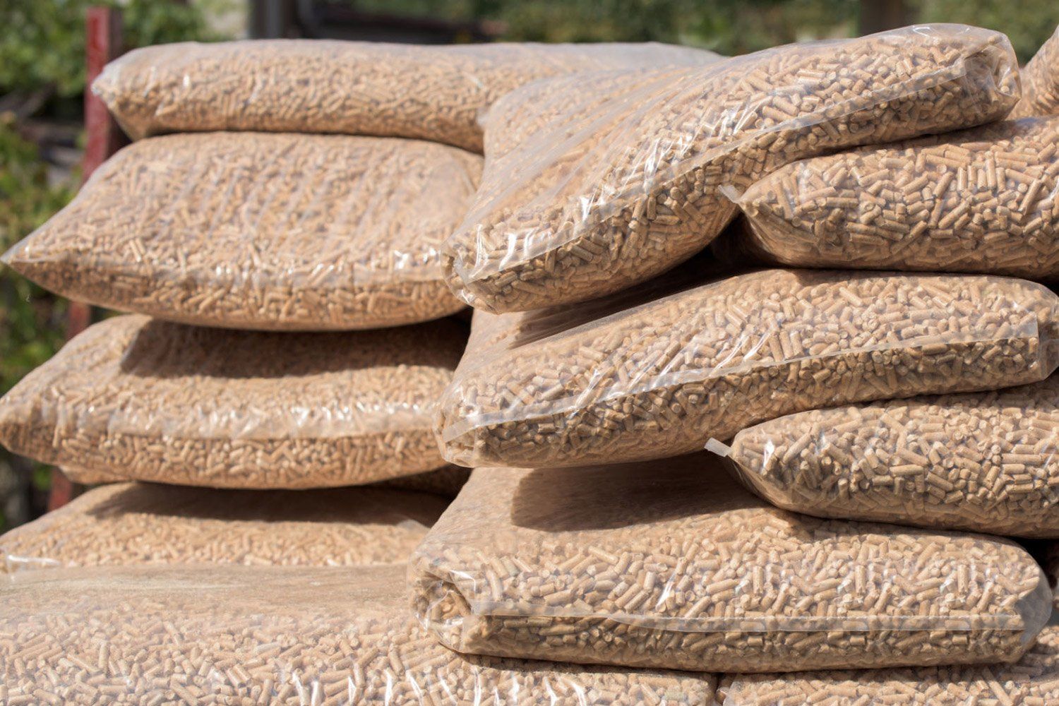 vendita pellet in sacchi