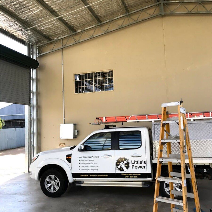 Power Supply For New Shed To Be Built On Commercial Site Orange — Little’s Power in Orange, NSW