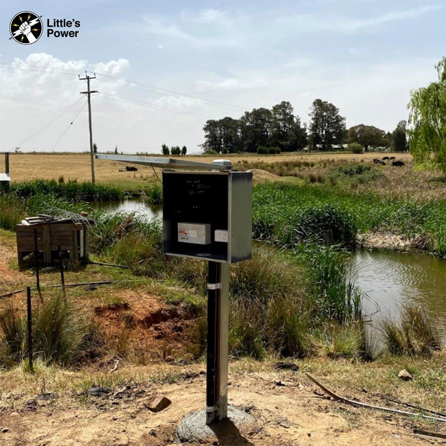 Power To New Switchboard For Pump House At Forest Reefs Orange — Little’s Power in Orange, NSW
