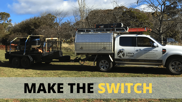 Service Trucks — Electrical Services in Orange, NSW