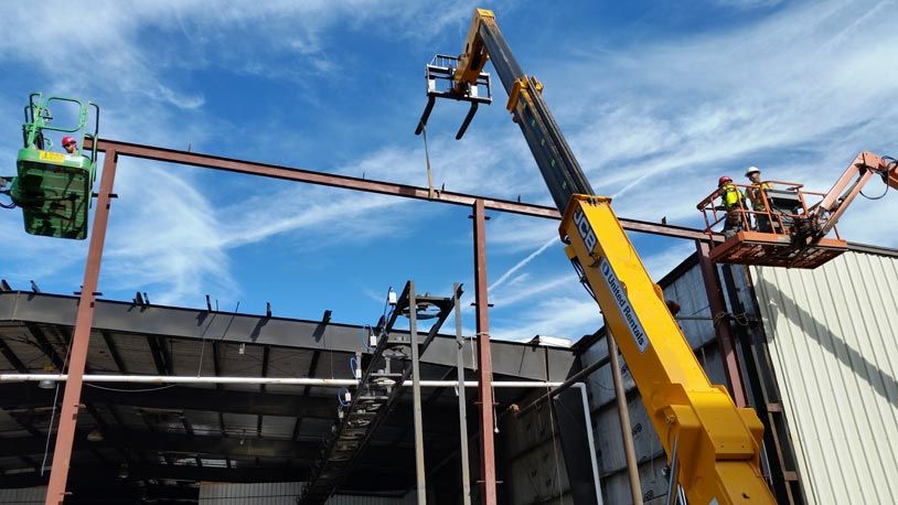 Construction Service — Constructing Roof in Marion, VA