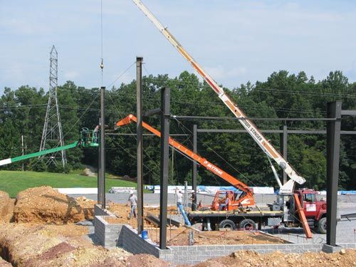 Construction Service — Laying Foundation Pillars in Marion, VA