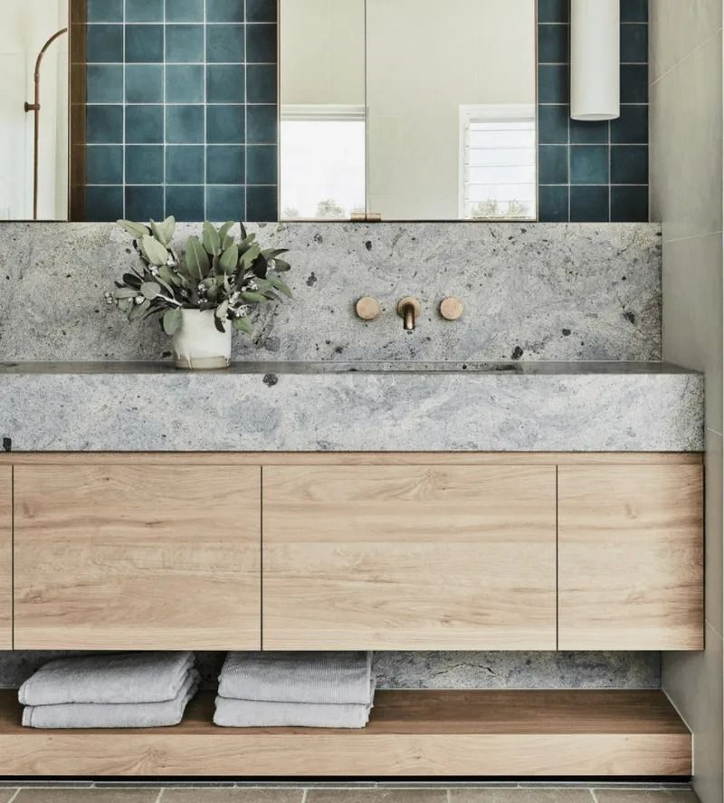 A Laundry Room With a Washer and Dryer and a Sink — Bruce Smith Cabinets in Bray Park, NSW