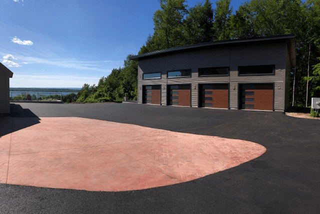 Residential Driveway Paving for a waterfront home on Saratoga Lake, NY — Porter Corners, NY — Adirondack Paving