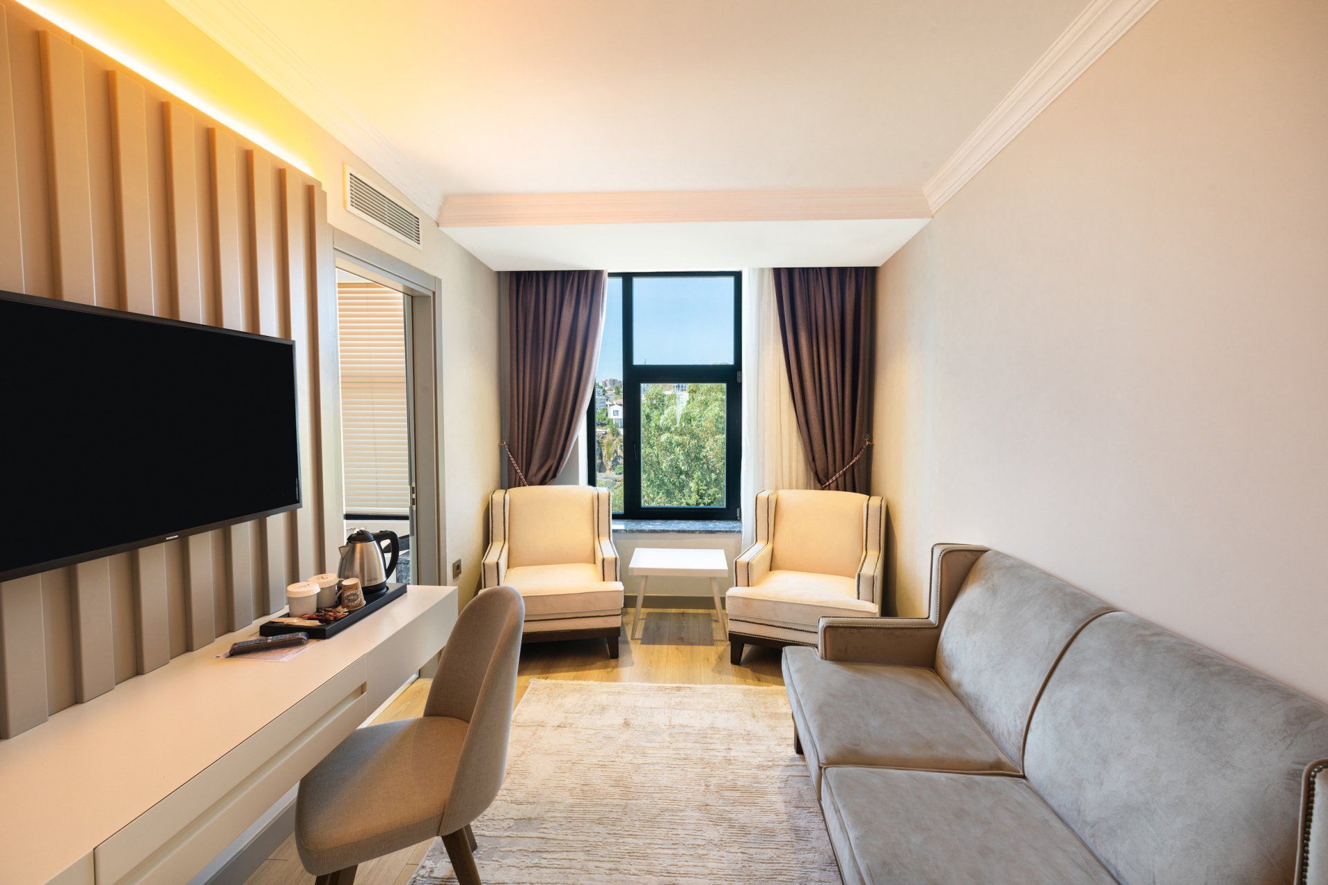 Vira Otel Suites Sinop, King Suit,Oturma odası