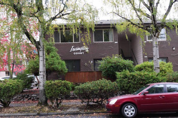 Irvington Court Sign