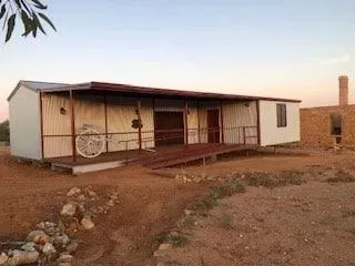 White and Maroon Transportable Home — OSM Transportables In Dubbo, NSW