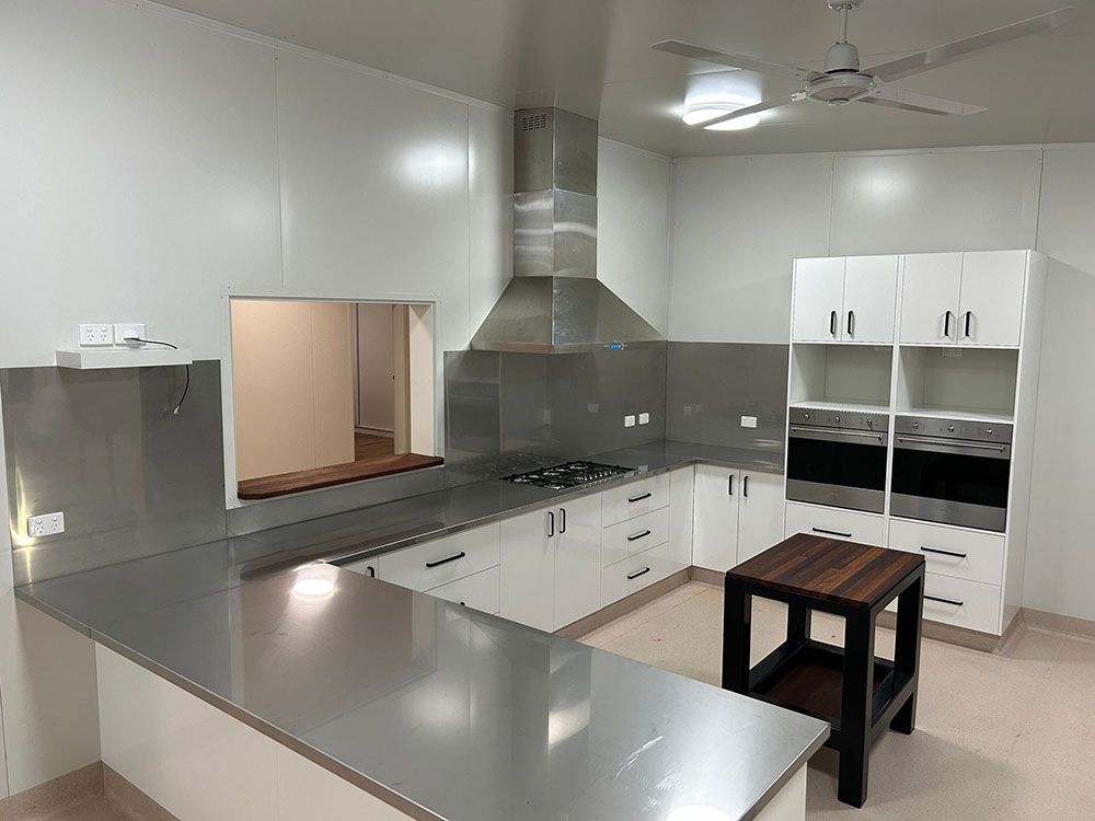 Kitchen Inside a Transportable Dwelling — Transportable Homes in Dubbo, NSW