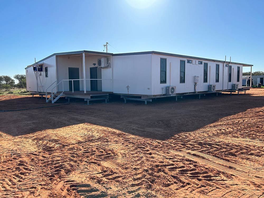 Shearers Quarters Set Up on a Farm — Transportable Homes in Dubbo, NSW