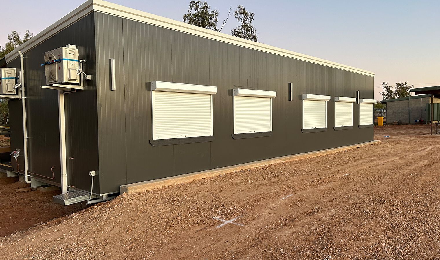 Placement of a Portable House Using a Crane for Convenient and Efficient Installation — OSM Transportables In Dubbo, NSW