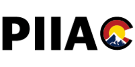 A logo for piiac with a mountain in the middle