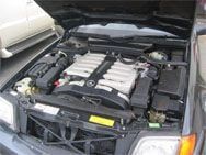 Route 44 RV Collision Center Lakeville MA 1993 Mercedes 600SL 7