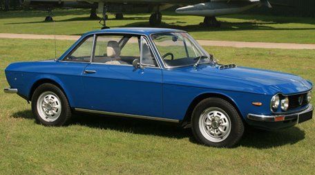 classic blue BMW car
