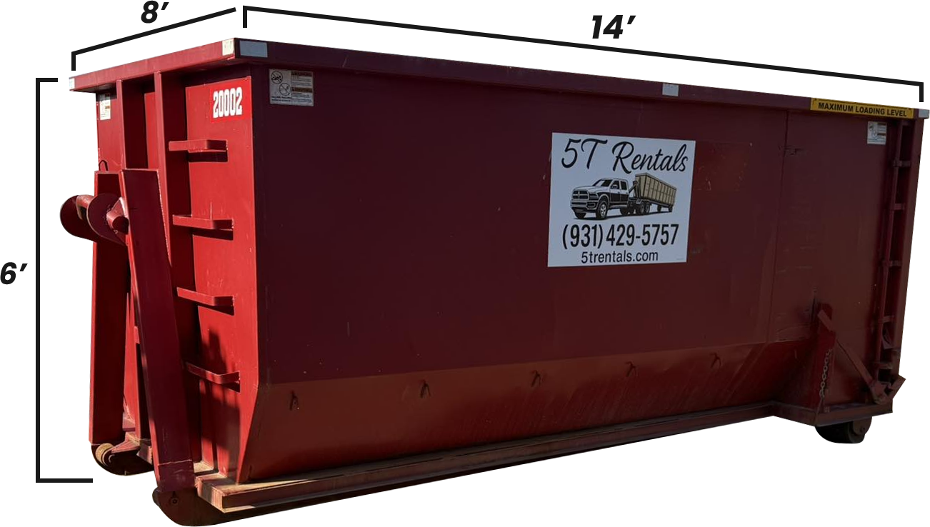 20 yard dumpster
