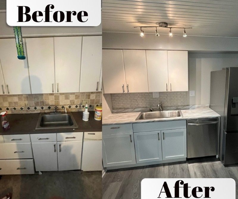 Before And After Kitchen Renovation | Louisville, KY | Archer Services