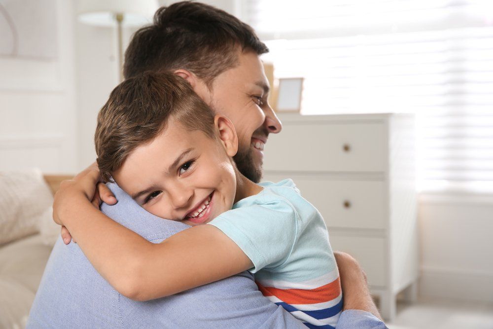 A Happy Father With His Son, Visitation Rights Family Law Baton Rouge LA