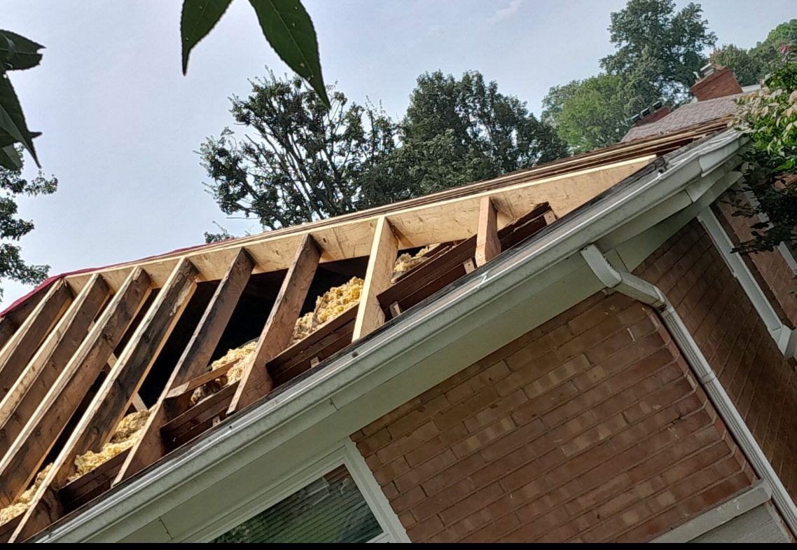 Roof Frame — Palmyra, IN — Dunn Remodeling Company