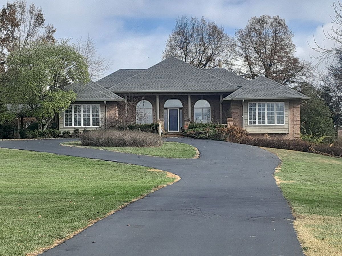 House and Driveway — Palmyra, IN — Dunn Remodeling Company