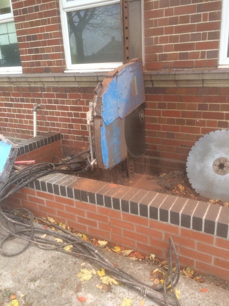 Wall Sawing Wednesbury & Walsall Drill Core