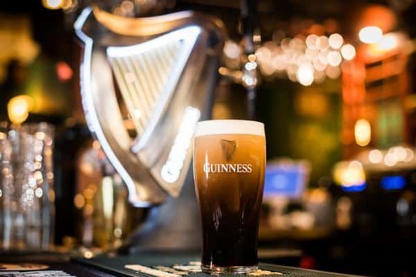 Guinness Beer on a Pubs Counter — Zen Luxury Retreats in Darwin City, NT