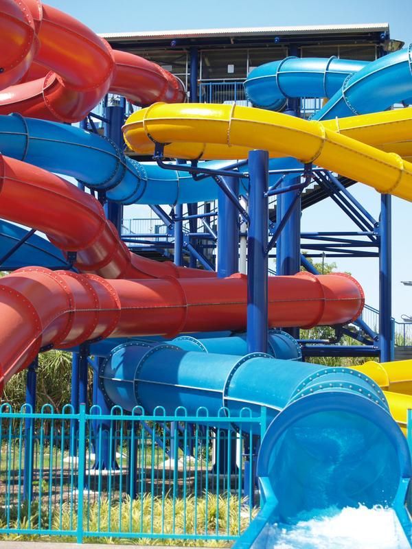 Visiting Aqua Park: Darwin’s Water Park