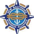 A logo for the new baltimore business alliance.