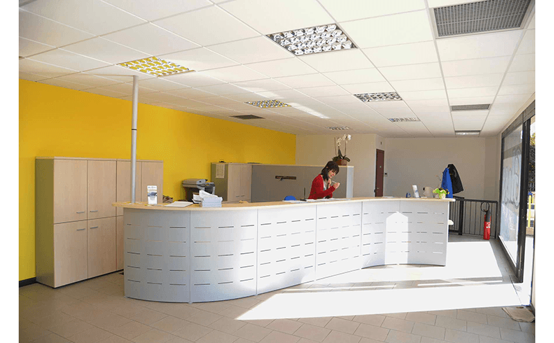 segreteria dell'azienda