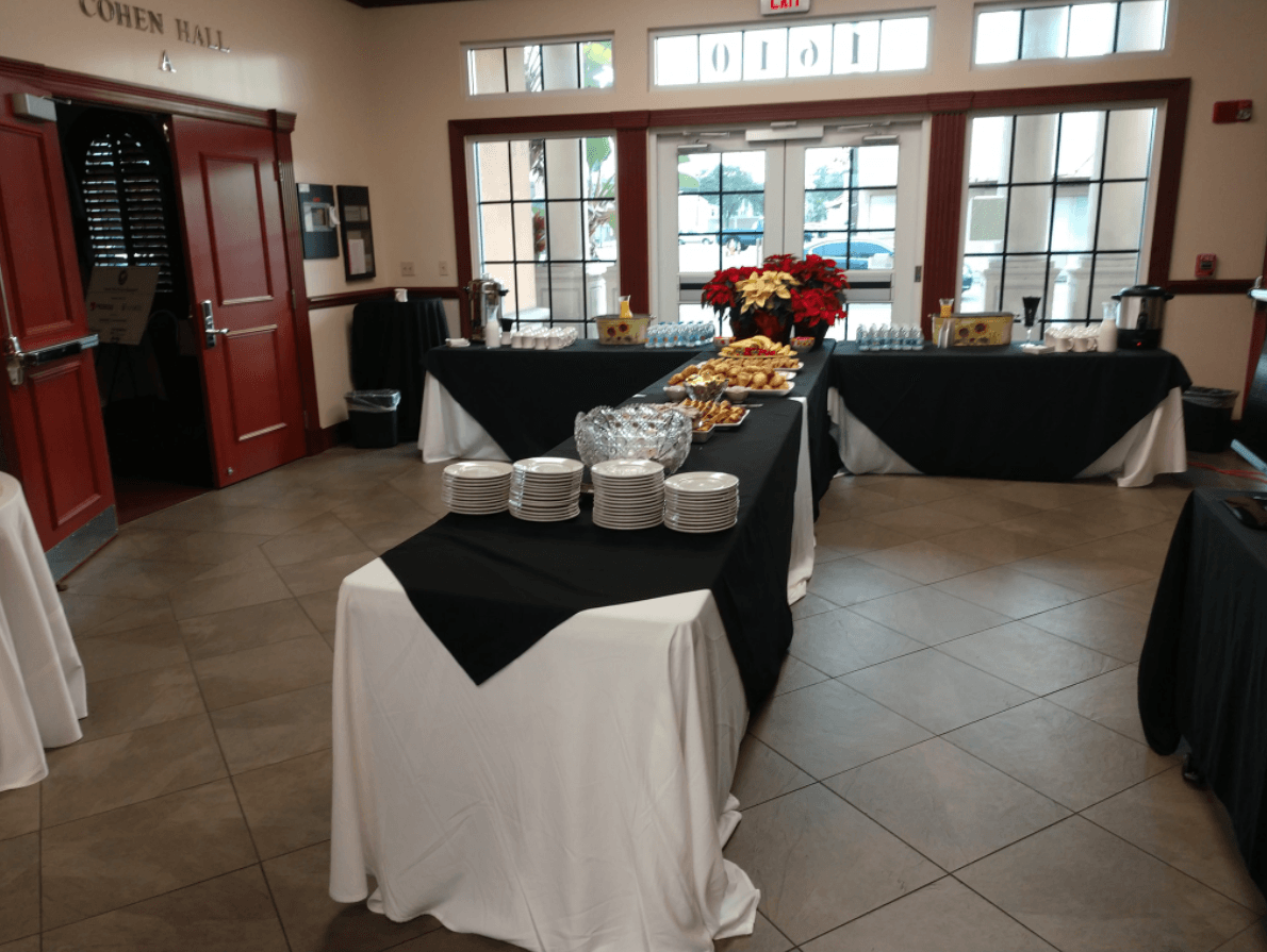 Food Table — Tampa, FL — Events At The Chester H. Ferguson Law Center