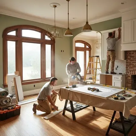 Lafayette home renovation experts managing remodel