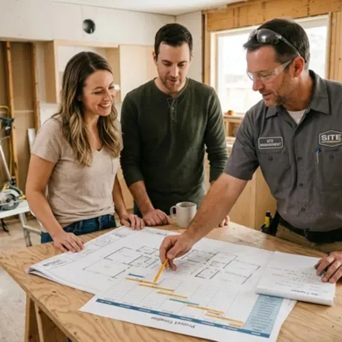 Lafayette home renovation experts managing remodel