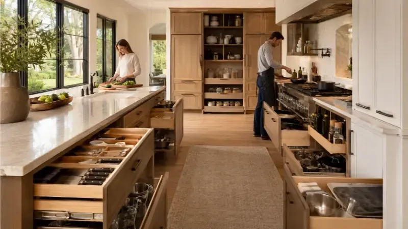 cooking zones makes cooking easier