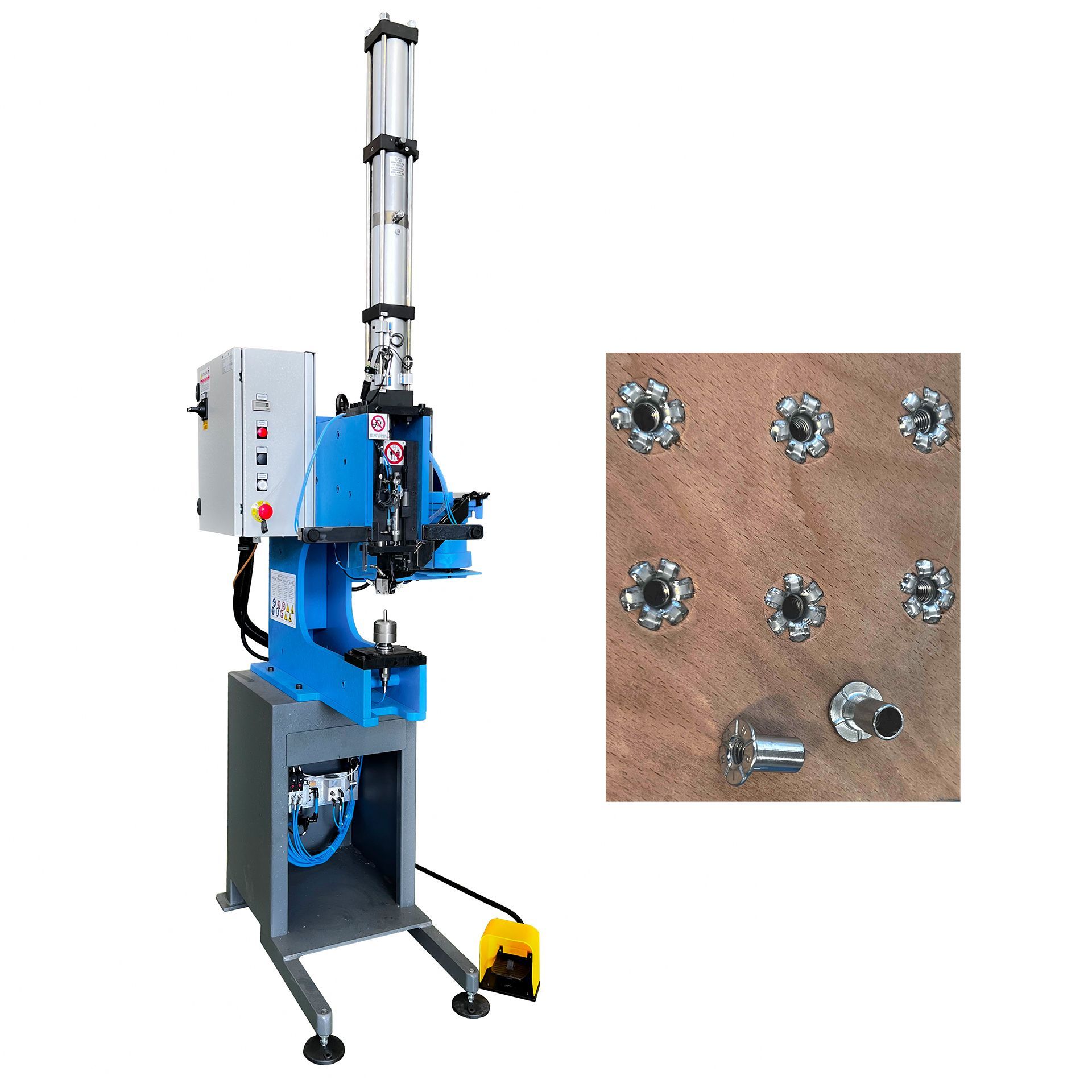 occhiellatrice autoalimentata