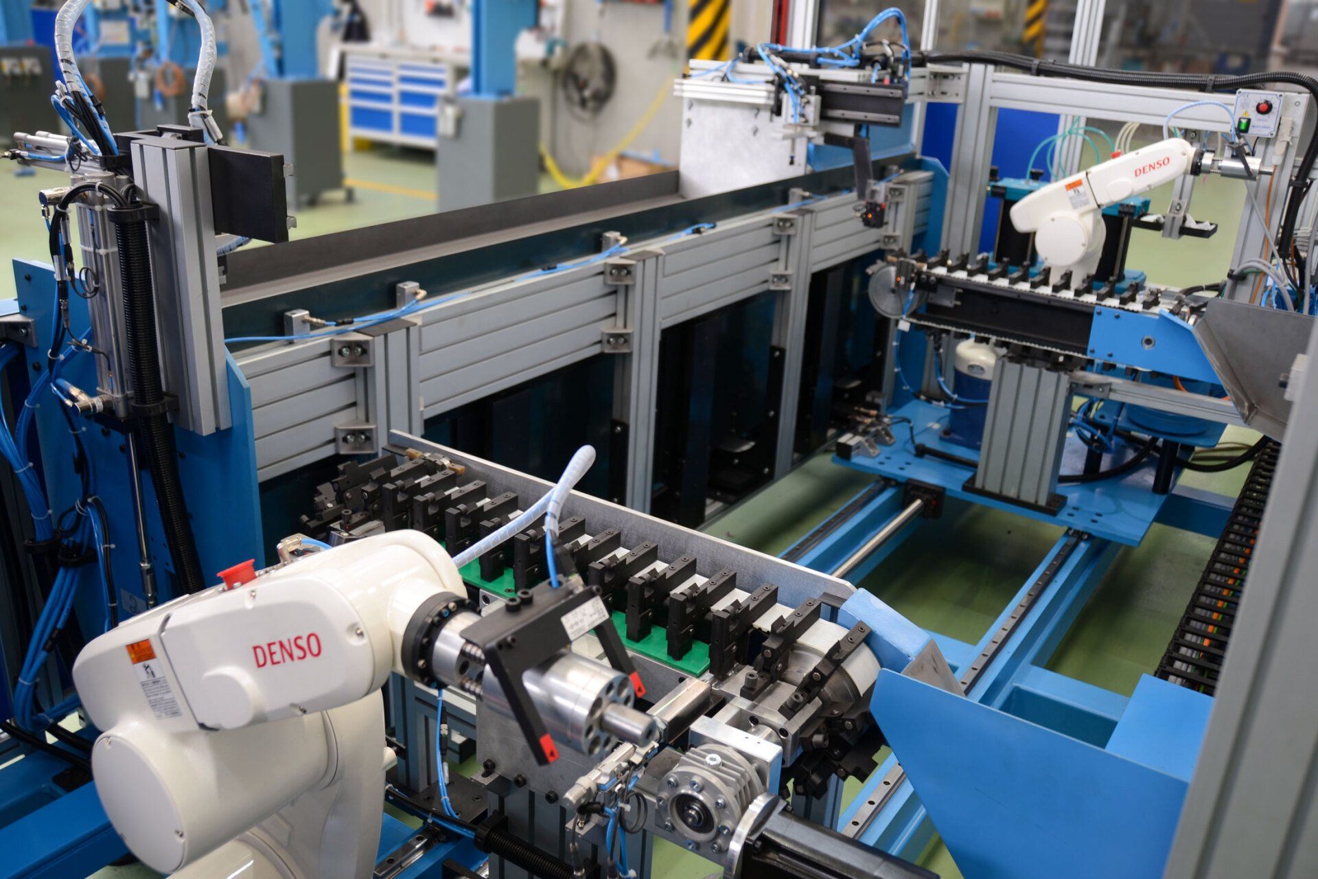 control panel for auto feeding machine