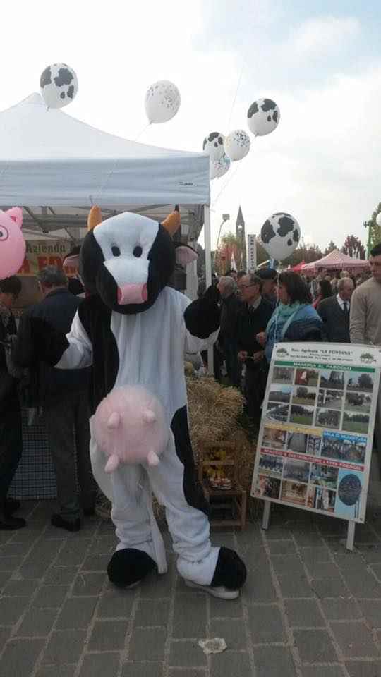 Mascotte mucca