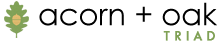 acorn + oak logo
