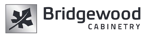 The bridgewood cabinetry logo has a maple leaf on it.