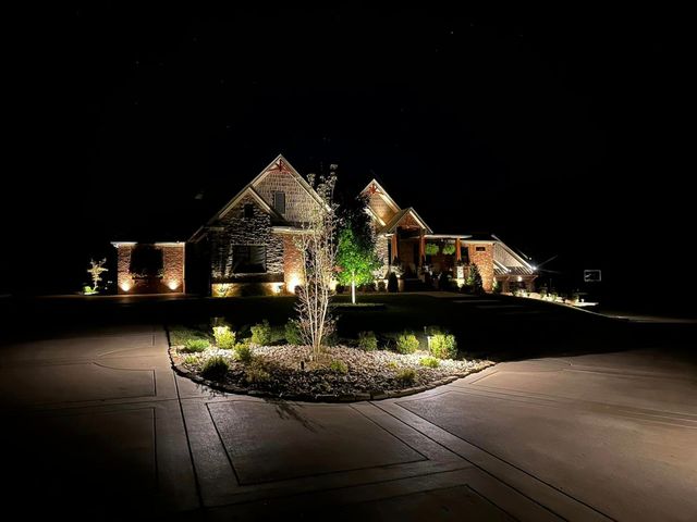 Outdoor on sale lighting installation