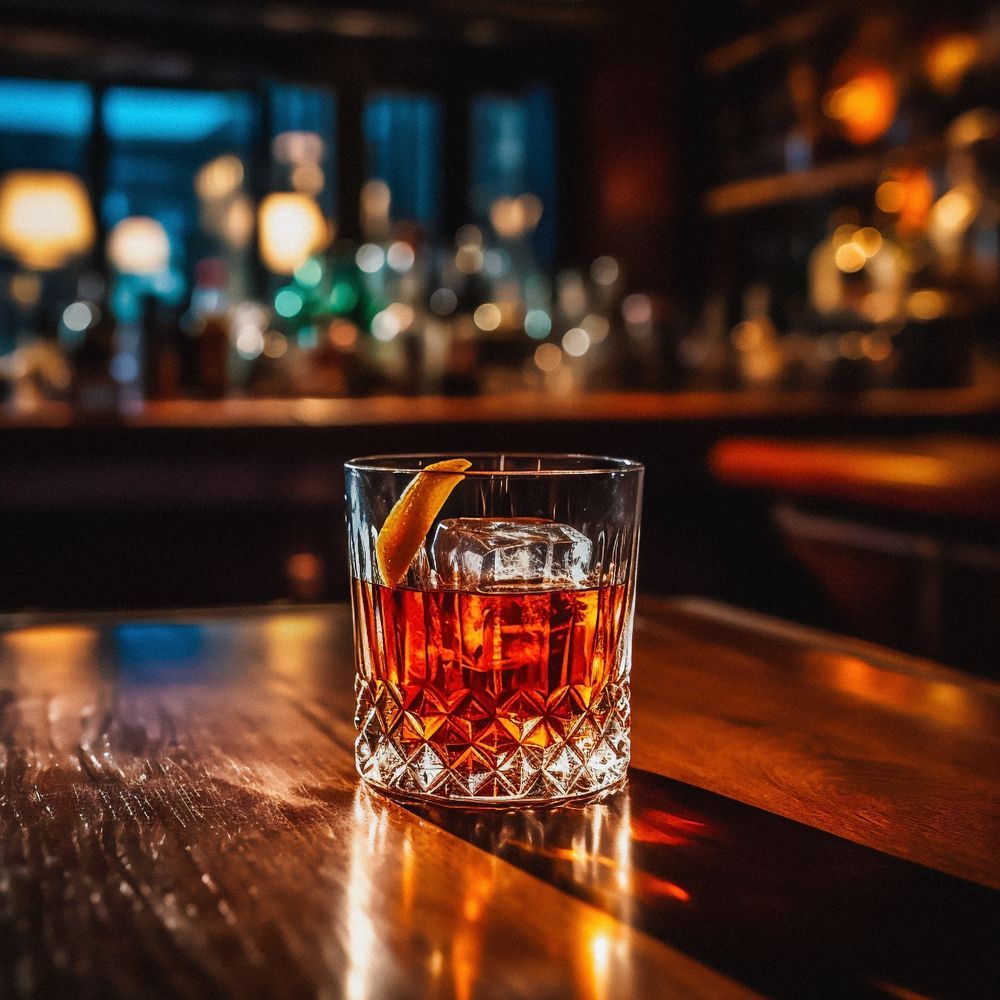 Glass of Beer With Apples and Bottles in an Ice Bucket on a Wooden Table — BYO Cellars in Grafton, NSW