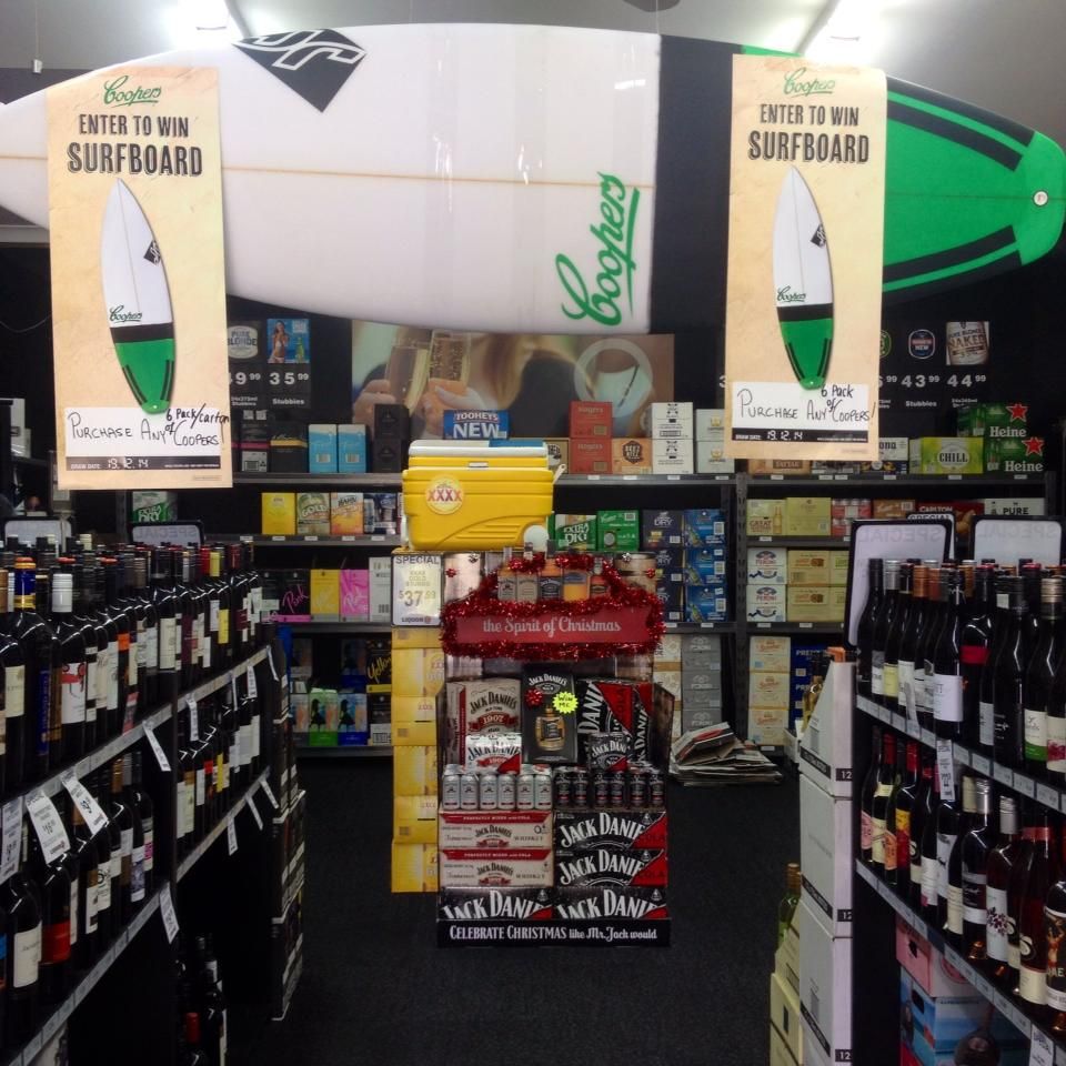 Interior of a Liquor Store With Various Alcohol Products on Shelves — BYO Cellars